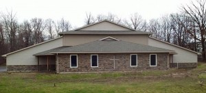 Bangor Church of the Nazarene under construction